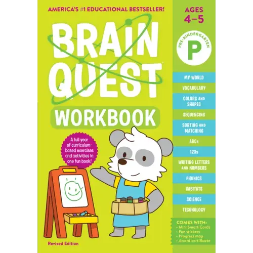 Brain Quest Workbook: Pre-K Revised Edition