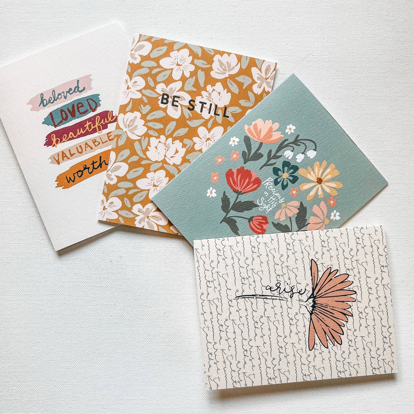 Scripture Encouragement Card Set (4 Cards)