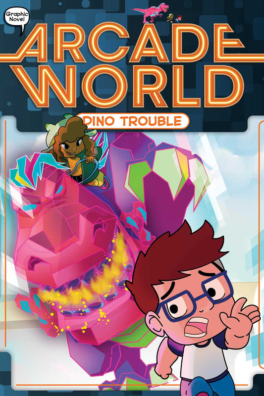 Dino Trouble (1) (Arcade World) by Nate Bitt