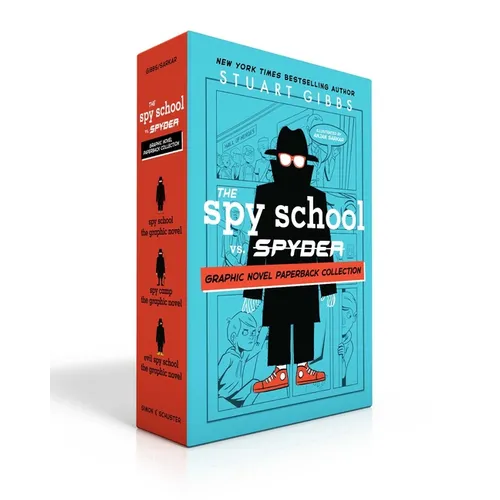 The Spy School vs. Spyder Graphic Novel Paperback Collection (Boxed Set): Spy School the Graphic Novel; Spy Camp the Graphic Novel; Evil Spy School th