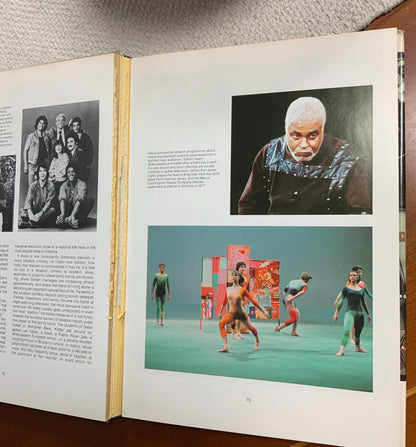 Vintage Television Coffee Table Book | Television: The First Fifty Years by Jeff Greenfield | pop culture book | vintage coffe table book