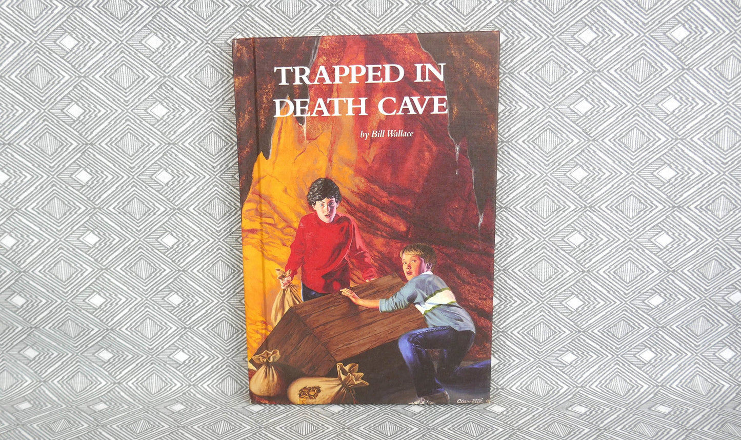 Trapped in Death Cave (Aladdin Adventure) by Bill Wallace