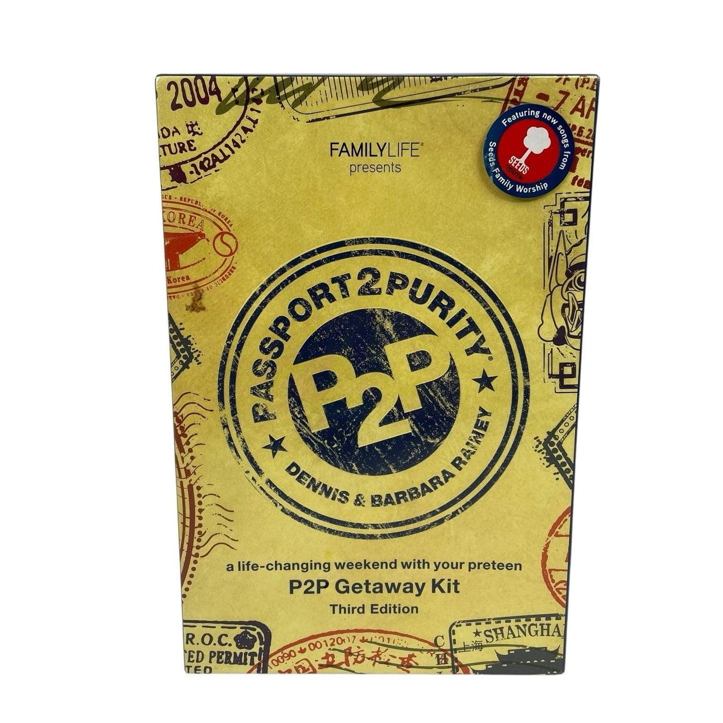Passport2Purity (P2P) Getaway Kit: A Life-Changing Weekend with Your Preteen by Dennis; Rainey Rainey, Barbara * Missing Travel Journal