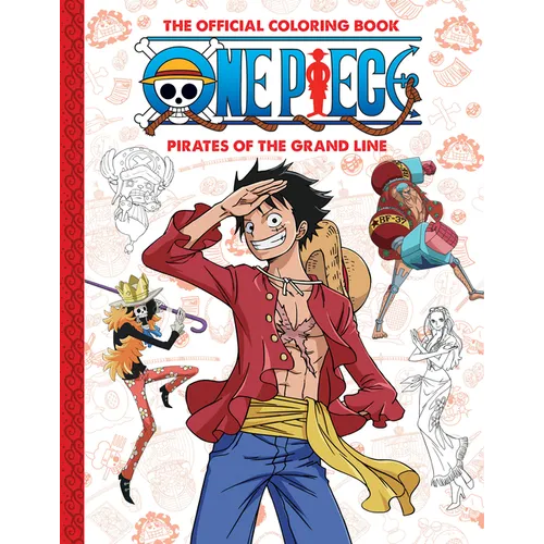 One Piece: Official Crew Coloring Collection: Pirates of the Grand Line