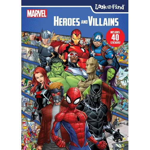Marvel: Heroes and Villains Look and Find