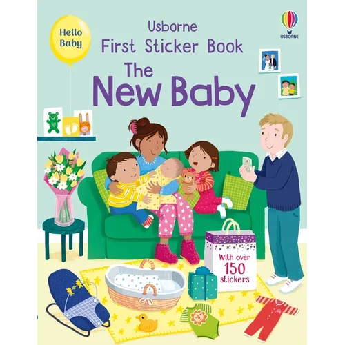 First Sticker Book the New Baby