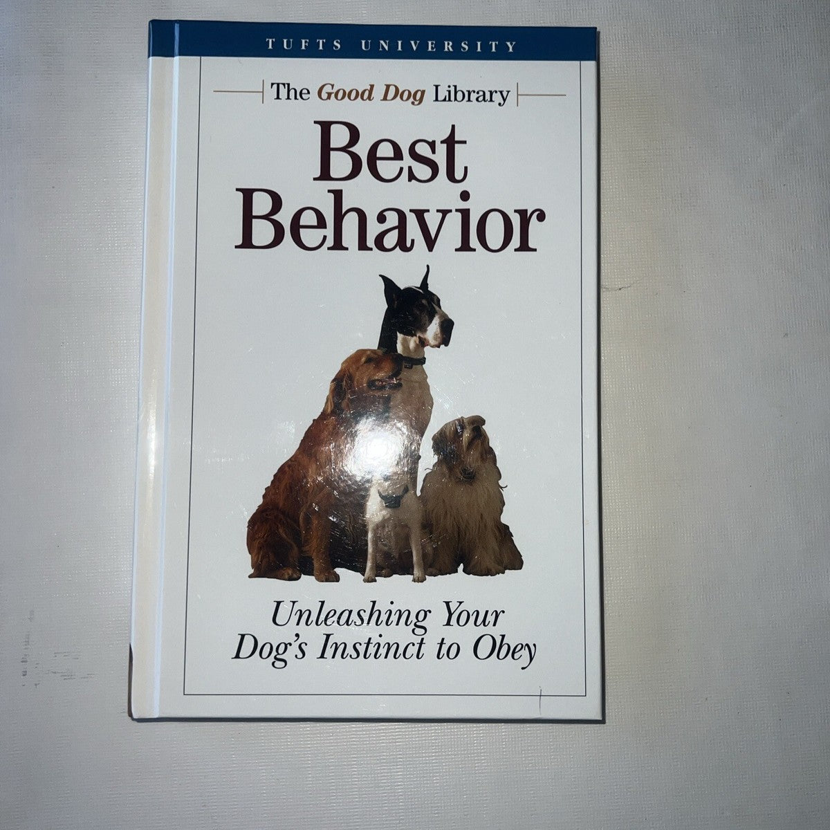 Best Behavior, Unleashing Your Dog's Instinct to Obey (The Good Dog Library) by Dr. Nicholas H Dodman