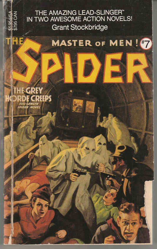 The Spider : The Grey Horde Creeps(Masters of Men, No 7) by Grant Stockbridge