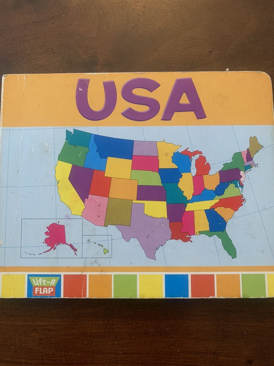 USA Lift-a-Flap book