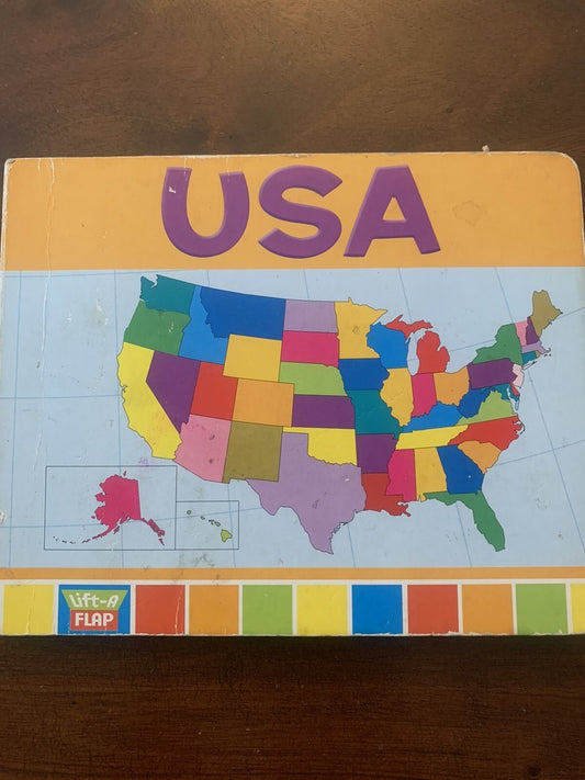 USA Lift-a-Flap book