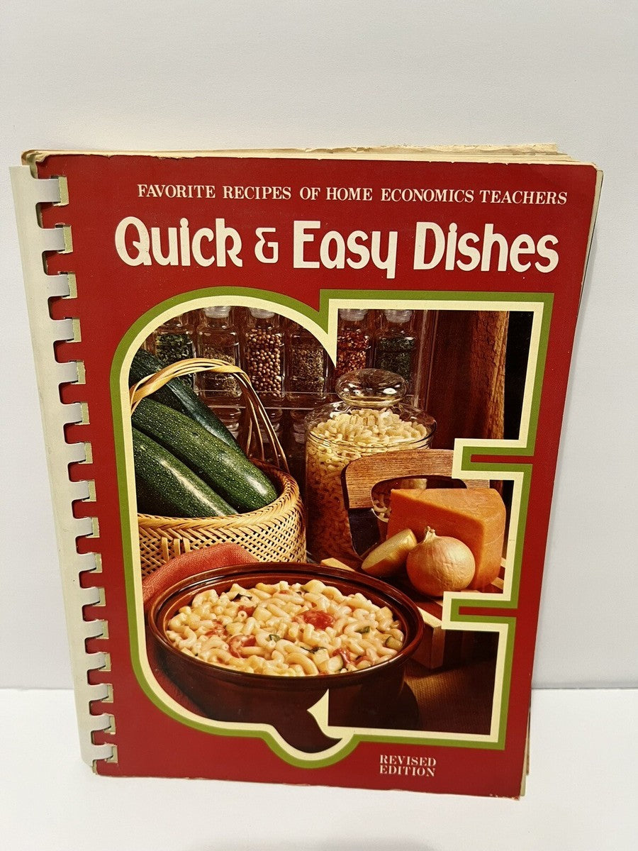 Quick and Easy Dishes*ex Library Book