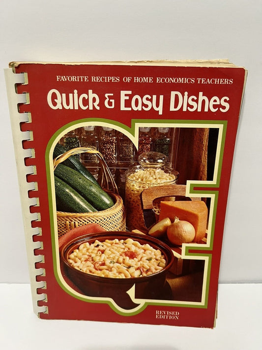 Quick and Easy Dishes*ex Library Book