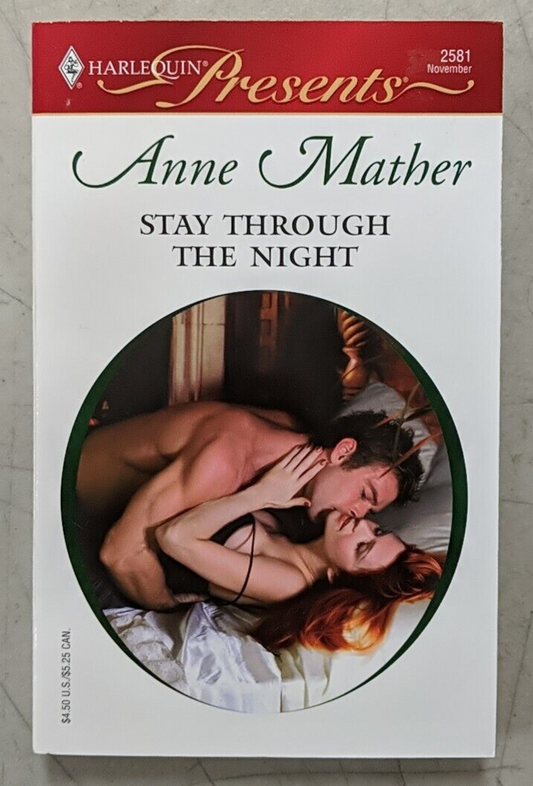 Stay Through The Night by Anne Mather