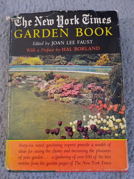 The New York Times Garden Book by Joan Lee Faust