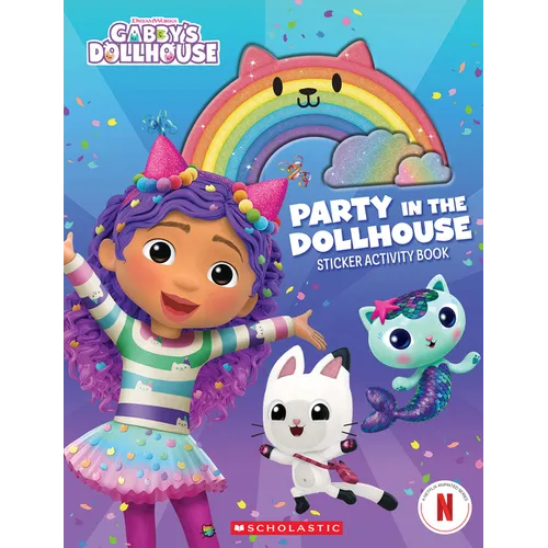 Party in the Dollhouse (Gabby's Dollhouse Sticker Activity Book)