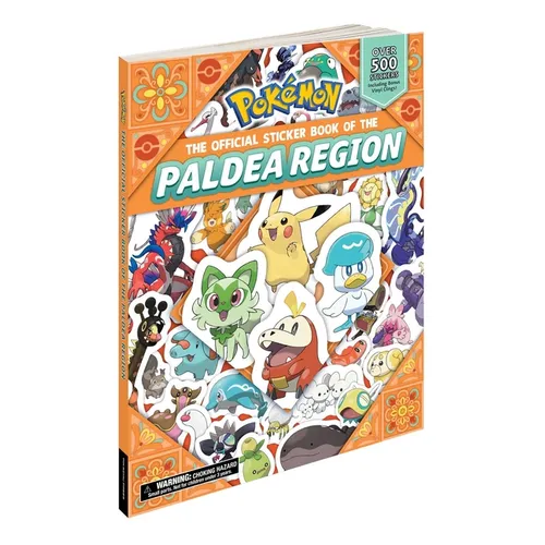 Pok駑on the Official Sticker Book of the Paldea Region